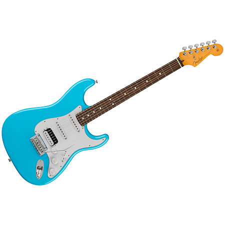 American Professional II Stratocaster HSS RW Miami Blue Fender