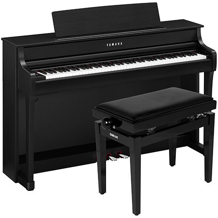 Yamaha Pack CLP-845B Black + Banquette