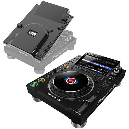 Pioneer DJ Pack CDJ-3000 + Capot de protection