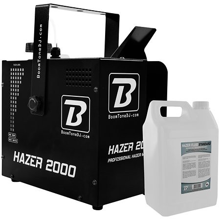 BoomTone DJ Pack Hazer 2000 + Hazer Fluid Standard 5L