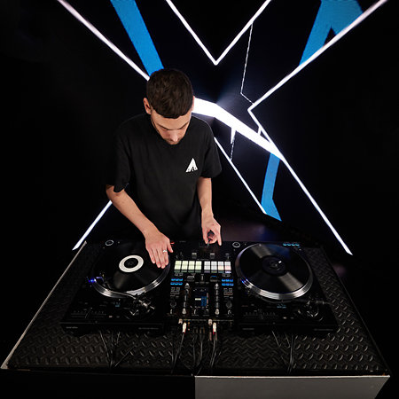 Pack PLX-CRSS12 + Turntable Trolley Silver Pioneer DJ