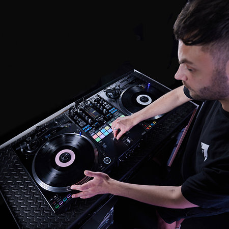 Pack PLX-CRSS12 + Turntable Trolley Silver Pioneer DJ