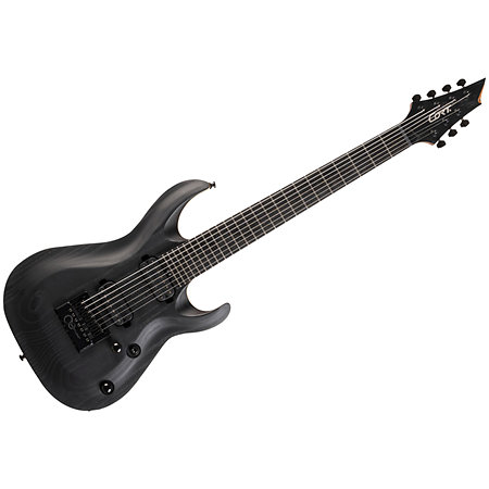 Cort KX707 EverTune Open Pore Black