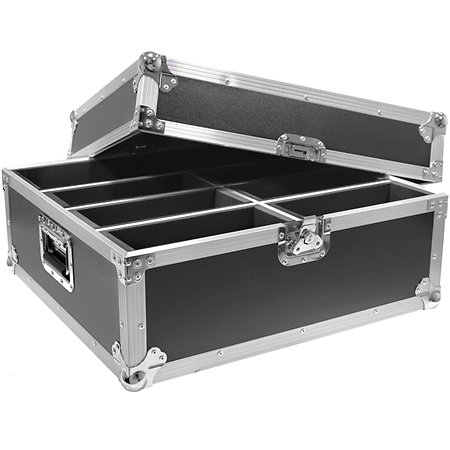 Pack FlatPAR 12x12W 6IN1 (lot de 6) + Flightcase Mac Mah