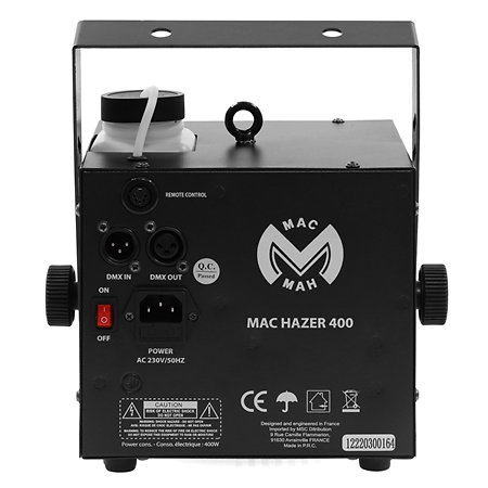 Pack Mac Hazer 400 + Liquide Mac Mah