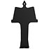 Cube Headphones Holder Black Humpter