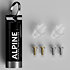 Music Safe Transparent Alpine