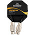 Câble patch XLR 30 cm Black Rockboard