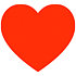 Canon à Confettis Manuel 50cm Coeur Rouge Showgear