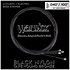 Black Nylon Tapewound Medium Light Long Scale 040-100 Warwick