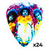 JHR01M Jimi Hendrix Are You Experienced Sachet de 24 Dunlop