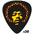 JHR16HV Jimi Hendrix Aura Sachet de 36 Dunlop