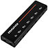 PFX-PS-M-BLK 6 sorties + USB Mono