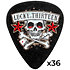L11R10 Lucky 13 Skull Dice 1,00 mm Sachet de 36 Dunlop
