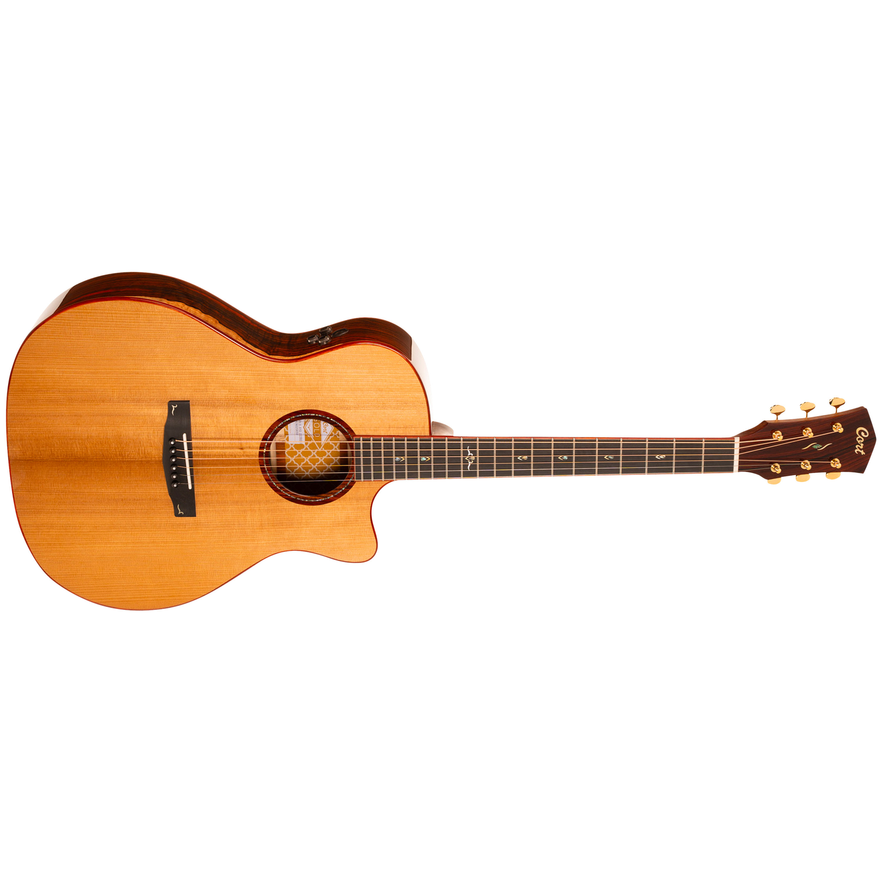 Cort Gold A10 Cocobolo Naturel Brillant Guitare Folk SonoVente cort-gold-a10-cocobolo-naturel-brillant-guitare-folk-sonovente