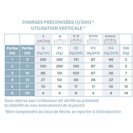 EX 29200 Structure échelle 290mm x 2m ASD
