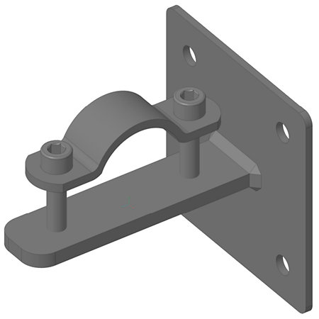 ASD ST 50 Suspension plafond pour tube diamètre 50 mm