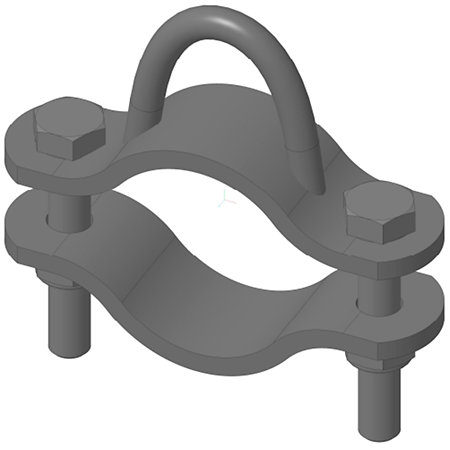 BR 50 Bride pour structure et tube ASD