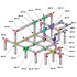 ASX 33 Angle structure triangulaire 3 départs 90 degrés 0,50m x 0,71m ASD