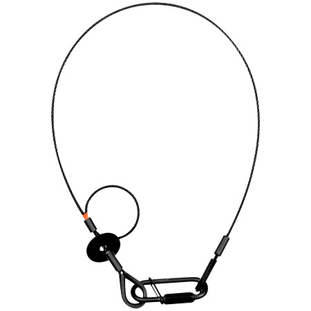 Showgear Safety Cable 3 mm - BGV-C1 Saveking Noir