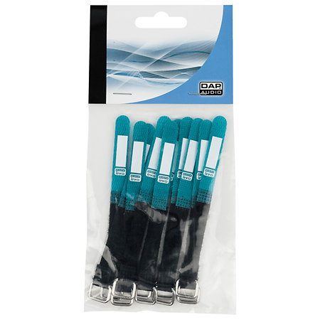 Showgear Attache-câble 120 mm x 10 mm Lot de 10 Vert