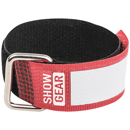 Showgear Attache-câble 200 mm x 20 mm Lot de 10 Rouge