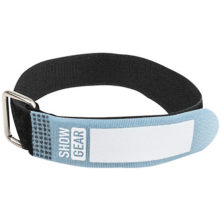Showgear Attache-câble 300 mm x 20 mm Lot de 10 Bleu