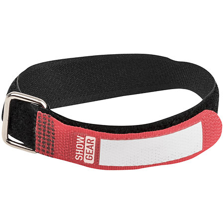 Showgear Attache-câble 300 mm x 20 mm Lot de 10 Rouge
