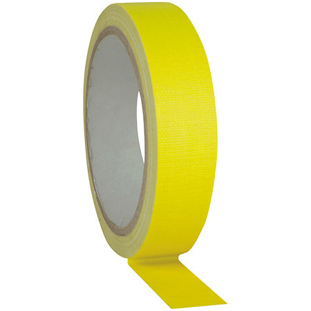 Showgear Gaffa Tape Neon Jaune 25m