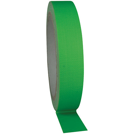 Showgear Gaffa Tape Neon Vert 25m