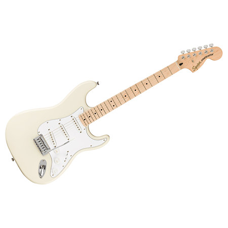 Pack Affinity Stratocaster MN Olympic White + DSL5C Combo + Câble Jack Mâle Mono Squier by FENDER