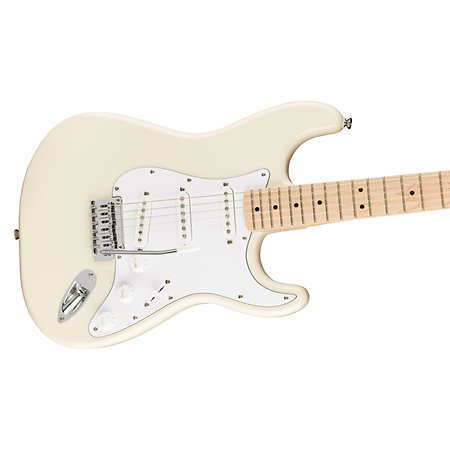 Pack Affinity Stratocaster MN Olympic White + DSL5C Combo + Câble Jack Mâle Mono Squier by FENDER