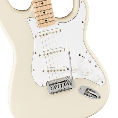 Pack Affinity Stratocaster MN Olympic White + DSL5C Combo + Câble Jack Mâle Mono Squier by FENDER
