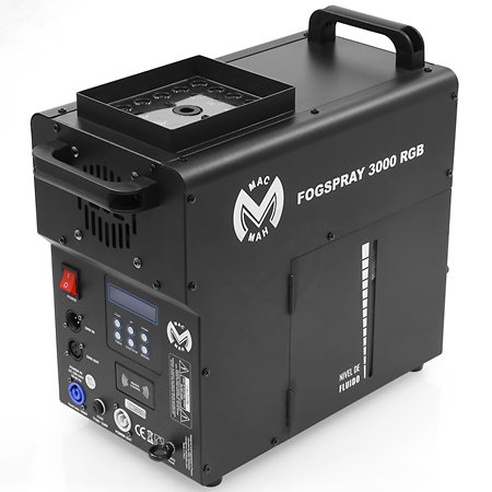Pack Fog Spray 3000 RGB + Liquide Mac Mah