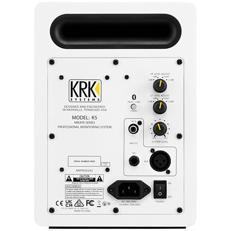 Kreate 5 White (La paire) Krk