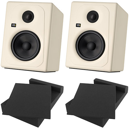 Krk Kreate 5 Latte + Monisoft (La paire)