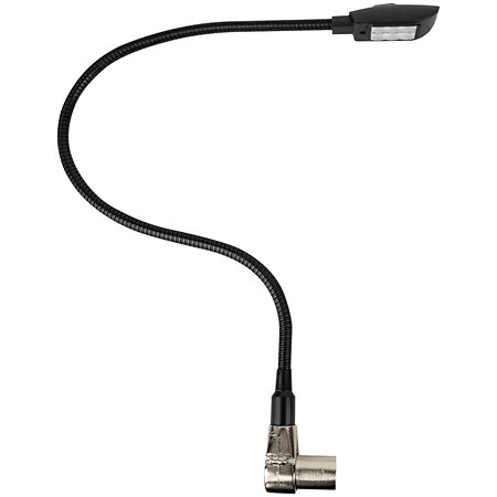 Showgear GooseLight XLR 3b coudé, CW
