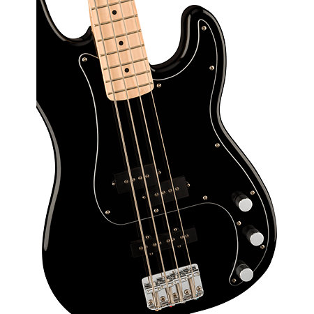 Pack Affinity Precision Bass PJ MN Black + DSL5C Combo + Câble Jack Mâle Mono Squier by FENDER