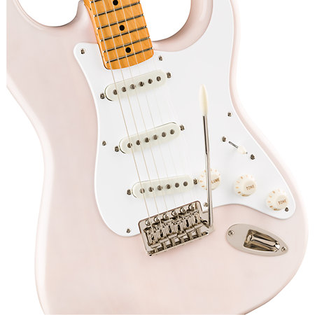 Pack Classic Vibe 50s Stratocaster MN White Blonde + DSL5C Combo + Câble Jack Mâle Mono Squier by FENDER