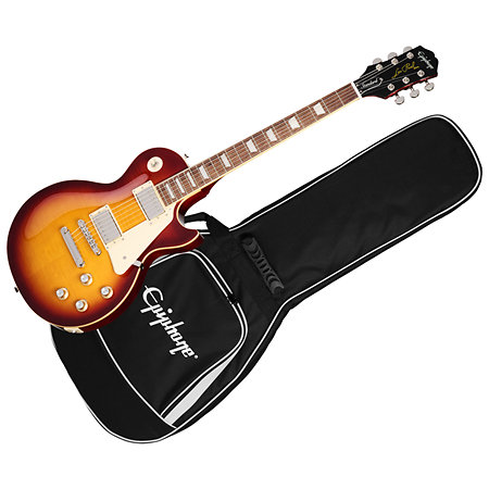 Pack Les Paul Standard 60s Figured Iced Tea Burst + Housse + DSL5C Combo + Câble Jack Mâle Mono Epiphone