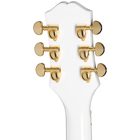 Pack Les Paul Custom Alpine White + Housse + DSL5C Combo + Câble Jack Mâle Mono Epiphone