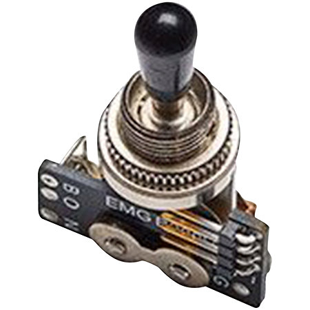 B289 3 Pos Toggle Les Paul Black EMG
