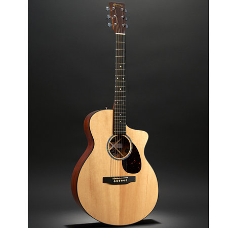 SC-10E-Spruce + Housse Martin Guitars