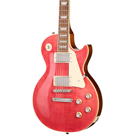 Pack Les Paul Standard 60s Figured Fuchsia + Housse + DSL5C Combo + Câble Jack Mâle Mono Epiphone