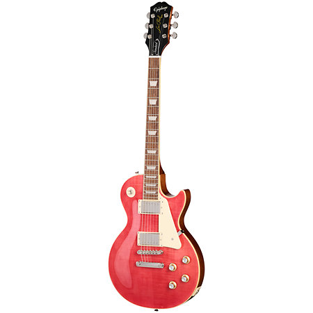 Pack Les Paul Standard 60s Figured Fuchsia + Housse + DSL5C Combo + Câble Jack Mâle Mono Epiphone