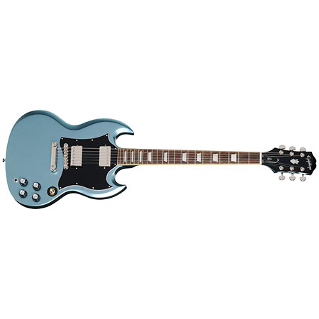 Pack SG Standard Pelham Blue + Housse + DSL5C Combo + Câble Jack Mâle Mono Epiphone