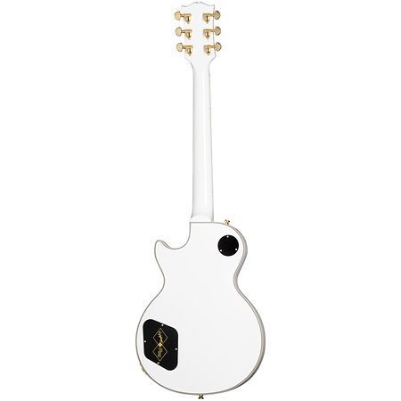 Pack Les Paul Custom Alpine White Inspired By Gibson Custom + DSL5C Combo + Câble Jack Mâle Mono Epiphone