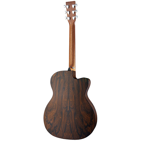 OMC-X2E Ziricote Special Gaucher + Housse Martin Guitars