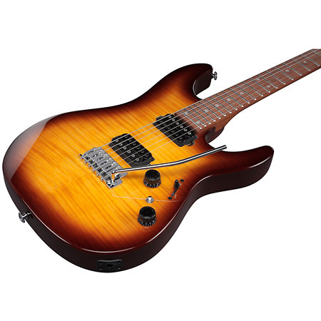 Pack AZ24S1F-VLS Standard Violin Sunburst + DSL5C Combo + Câble Jack Mâle Mono Ibanez