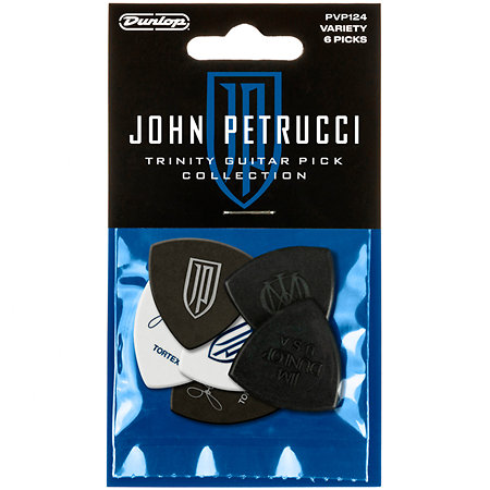Dunlop PVP124 Petrucci Trinity Variety Pack de 6